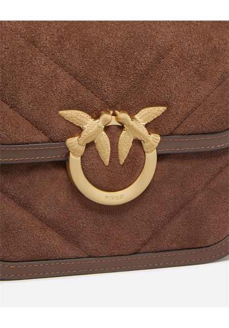 love box bag mini suede PINKO | 104297 A2JHL74V